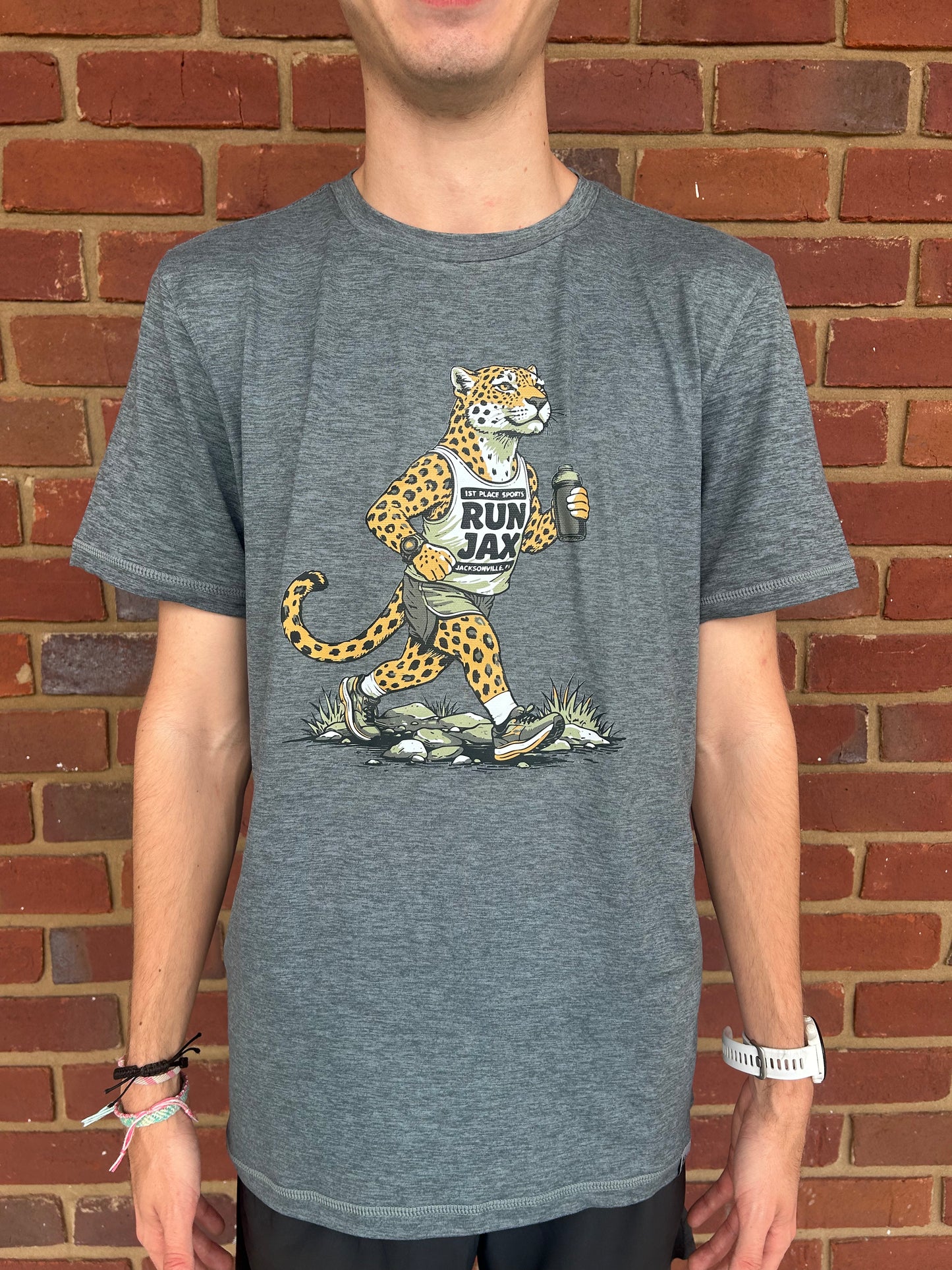 Mens RunJAX Jag Performance TEE