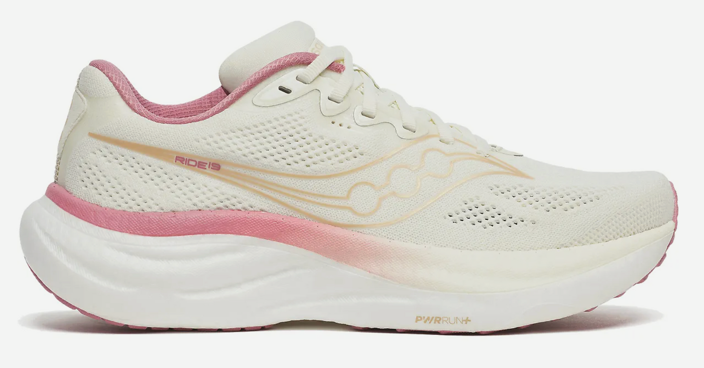 Womens Saucony Ride 19 Wide