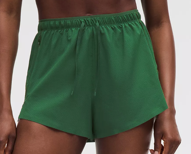 Women's Lululemon Textured Mesh Hr Short 2.5"